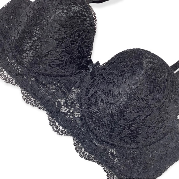 NWOT B.LUXE Size 36B Balconette Lace Bra Set - Picture 10 of 14